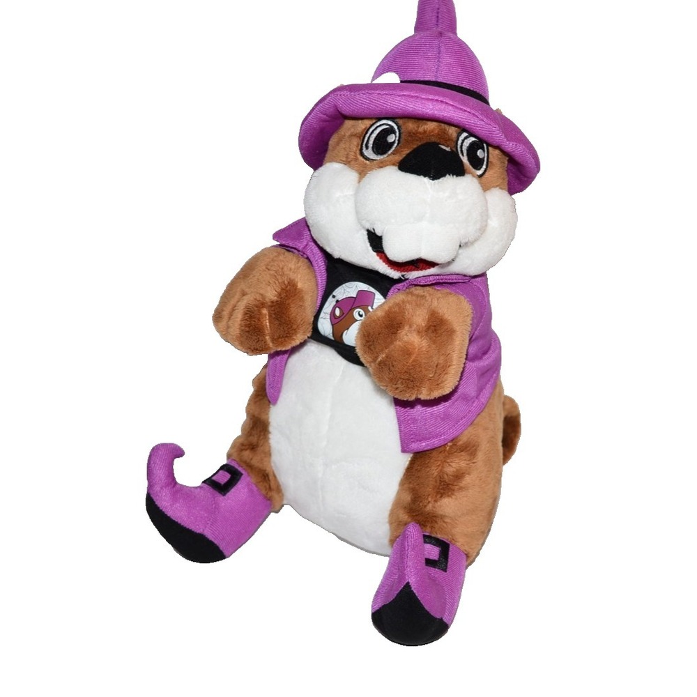 11" Bucees 2025 Halloween Wizard Put A Spell On‎ Me Beaver Plush Witch Buc-ee's